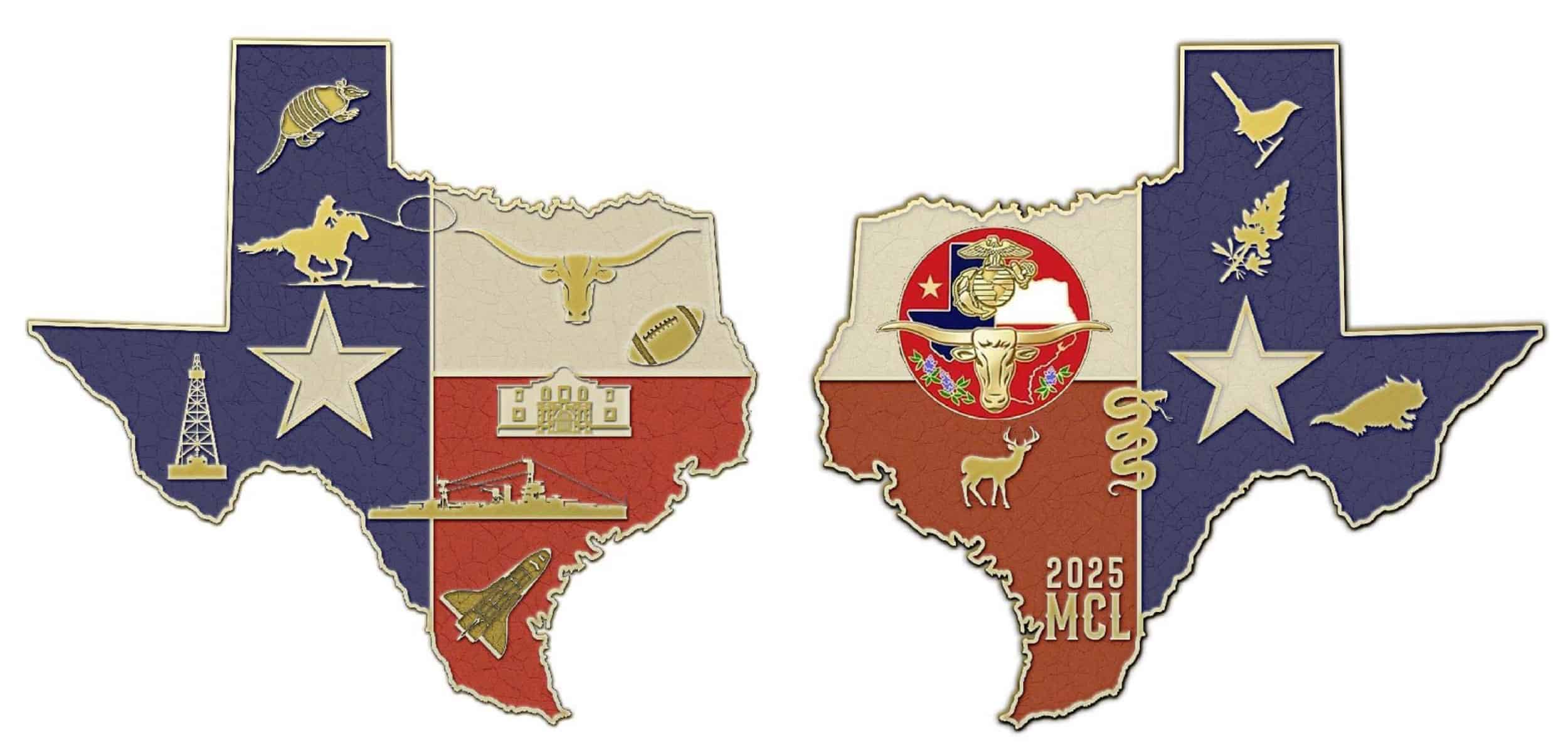 Texas Shaped Challenge Coin 3 Texas Shaped Challenge Coin - Image 3
